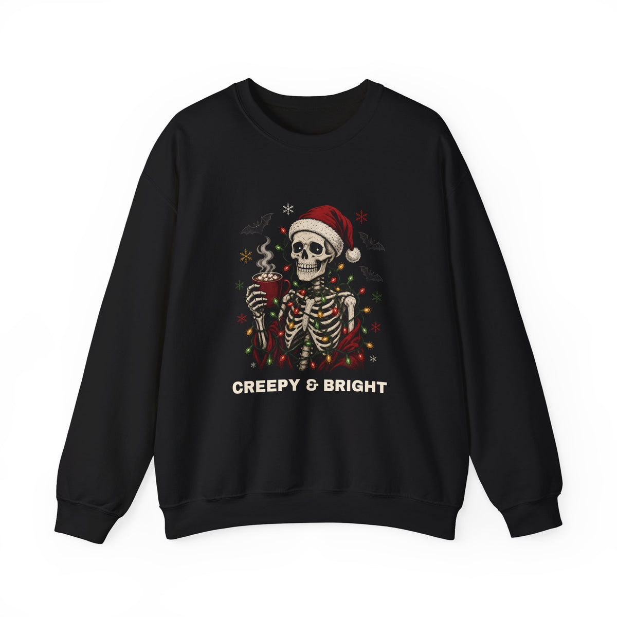 Creepy & Bright Skeleton Sweatshirt