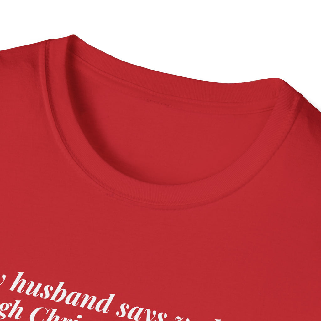 Husband Says Enough Decorations That's Cute Christmas Tee – Gifted Porch, view 15