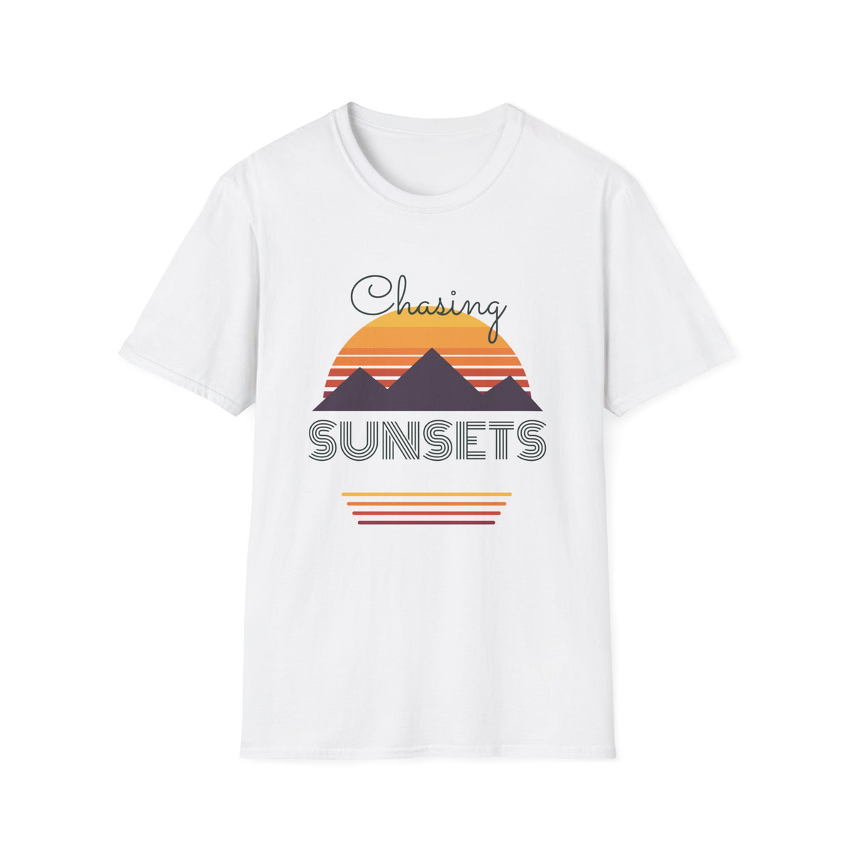 Chasing Sunsets Retro Tee