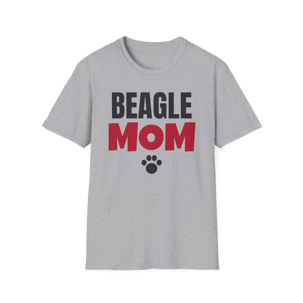 Beagle Mom T-Shirt Beagle Dog Lover Paw Print Gift Tee For Her – Gifted Porch