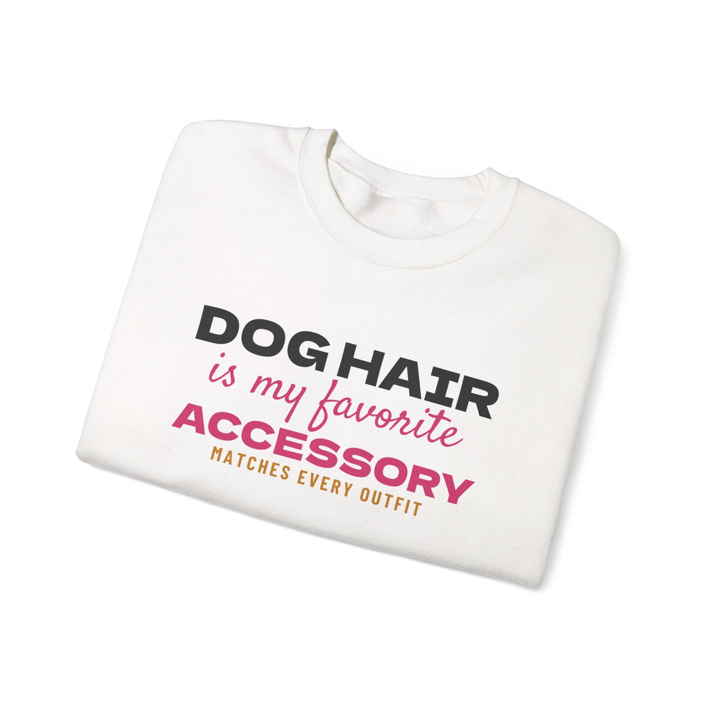Dog Hair Is My Favorite Accessory Sweatshirt – Dog lover gift, photo 7