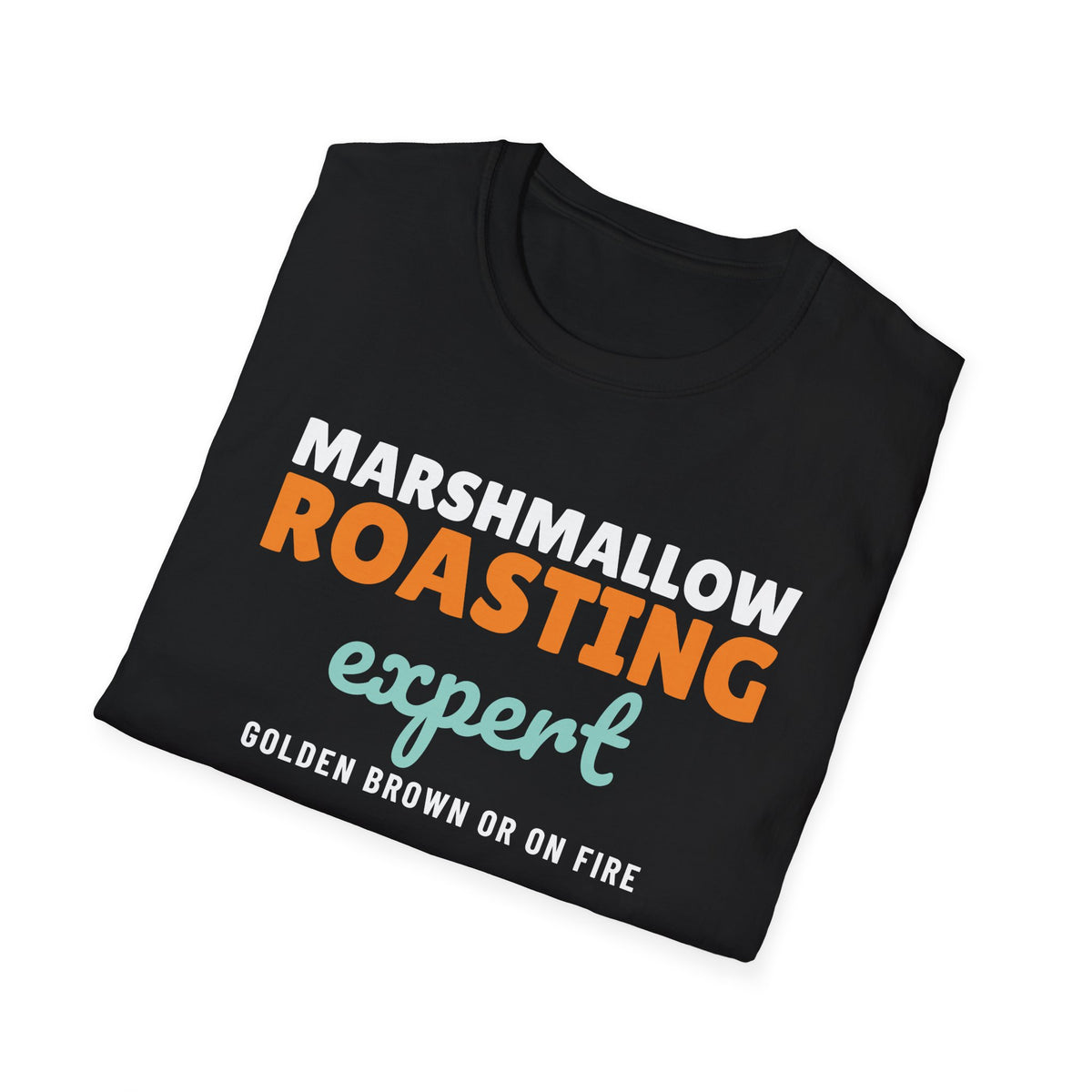 Marshmallow Roasting Expert Funny Camping T-Shirt – Gifted Porch, view 8