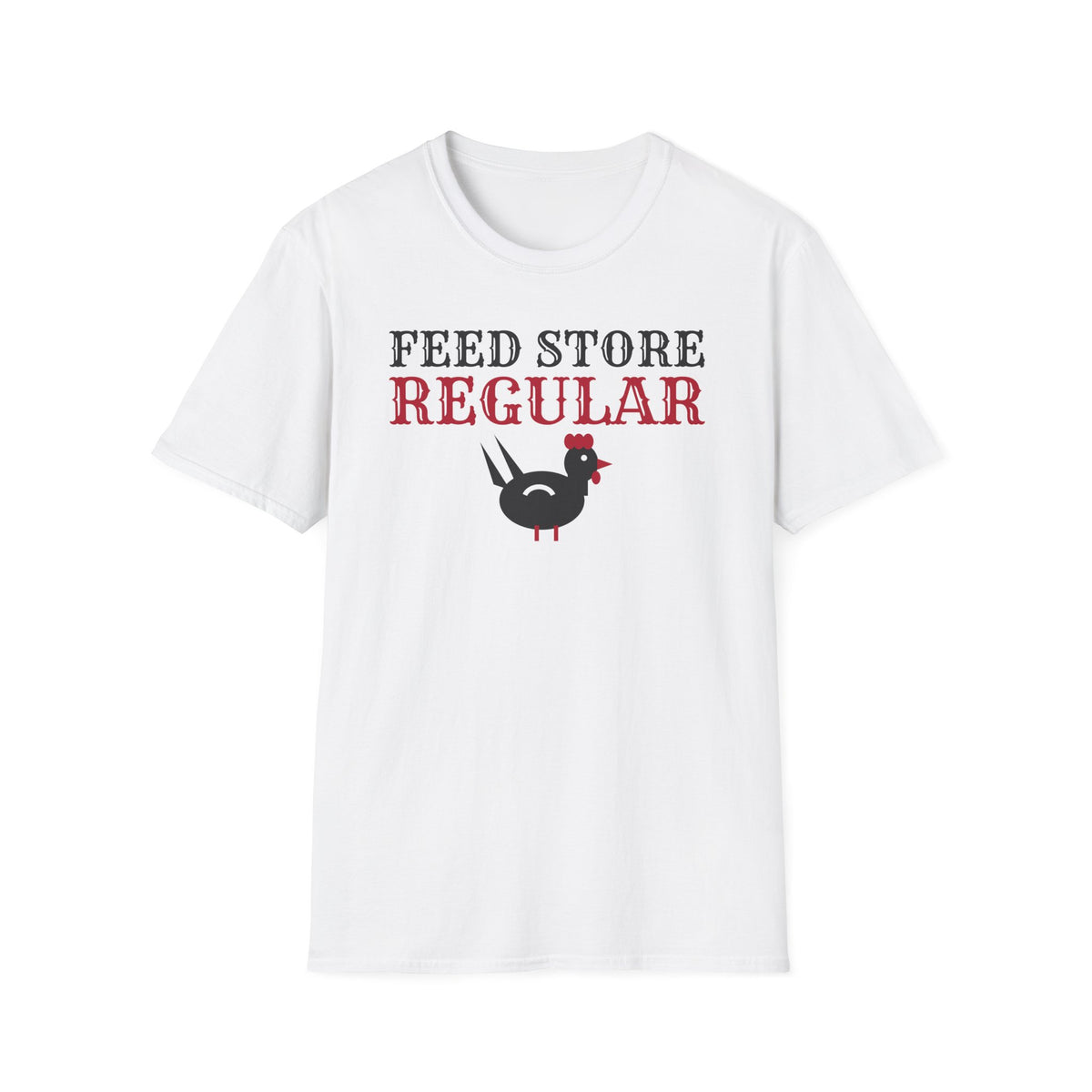 Feed Store Regular Funny Farm T-Shirt – Gifted Porch, view 1
