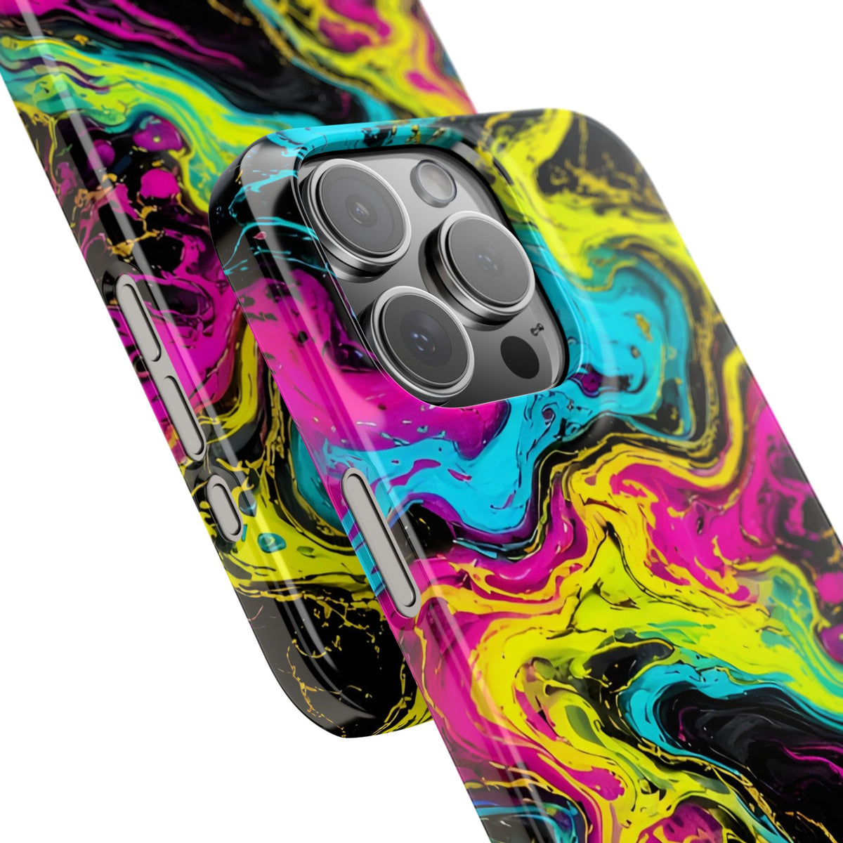 Neon Marble Abstract Phone Case