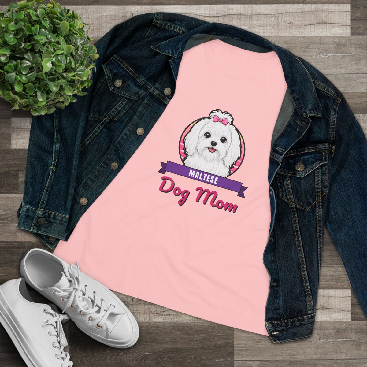Maltese Dog Mom Women's Tee