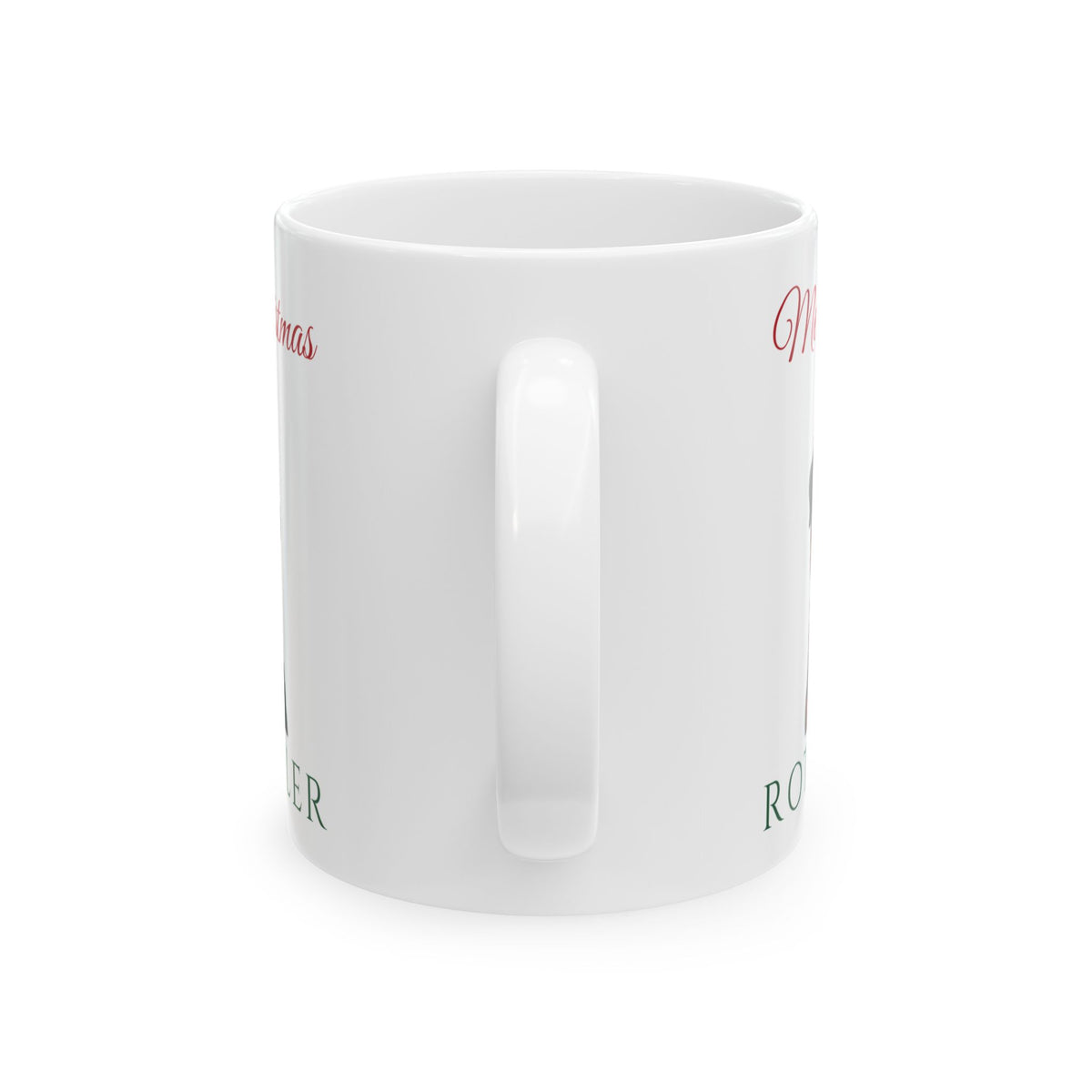 Rottweiler Dog Christmas Mug