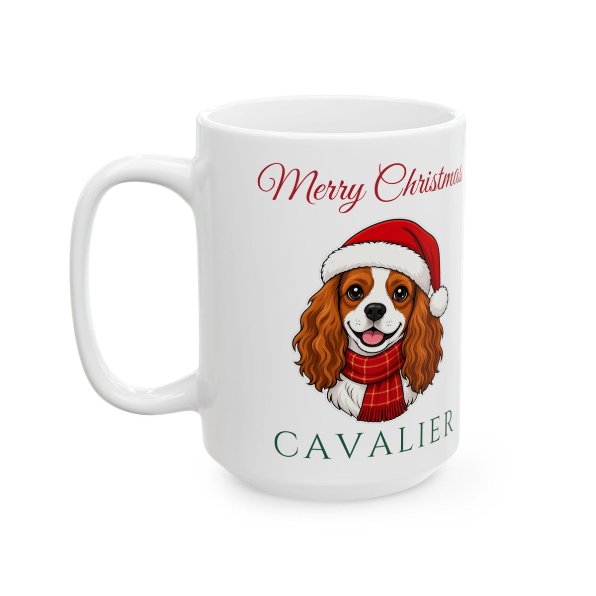 Cavalier King Charles Spaniel Dog Christmas Mug