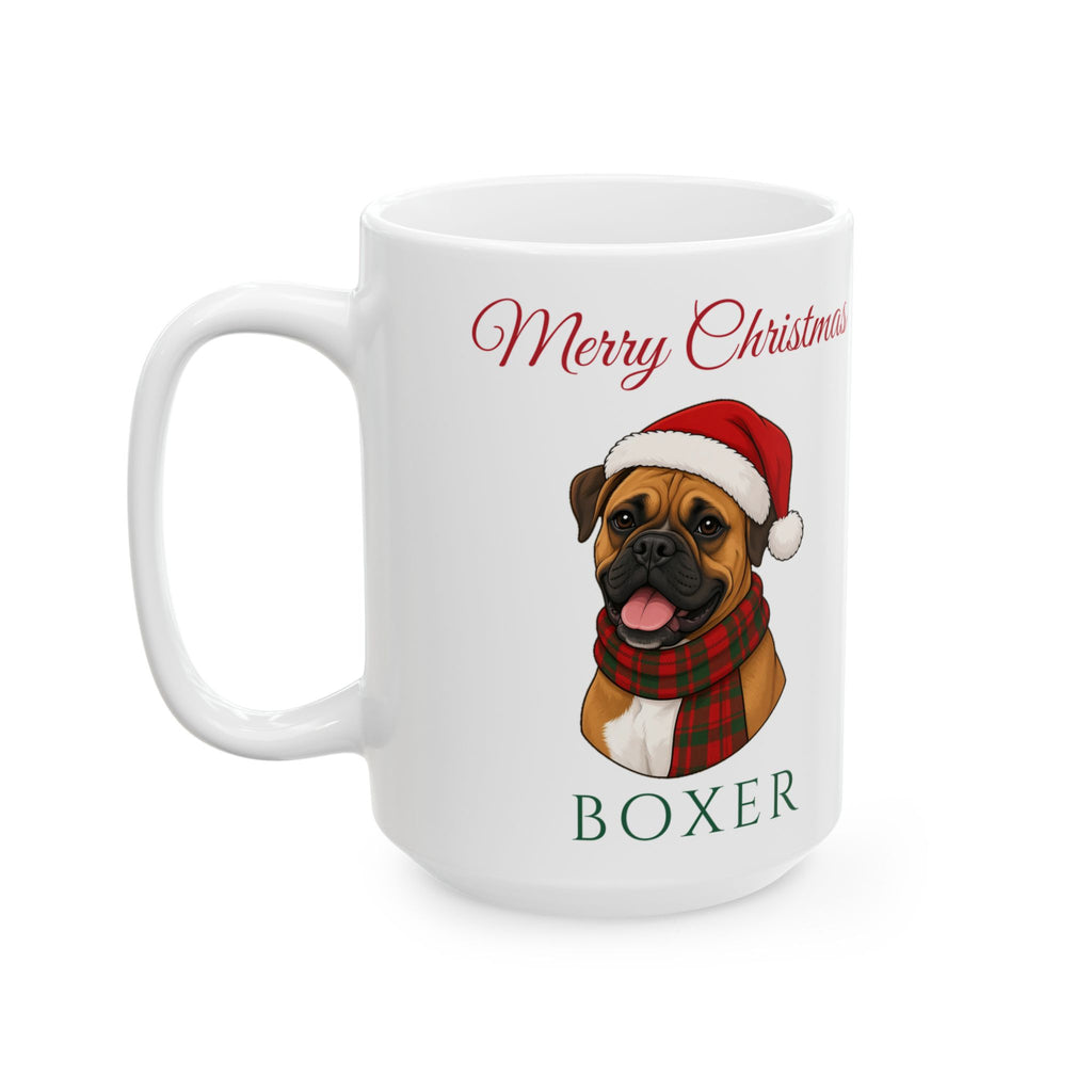 Boxer Dog Christmas Mug – Gifted Porch, view 7