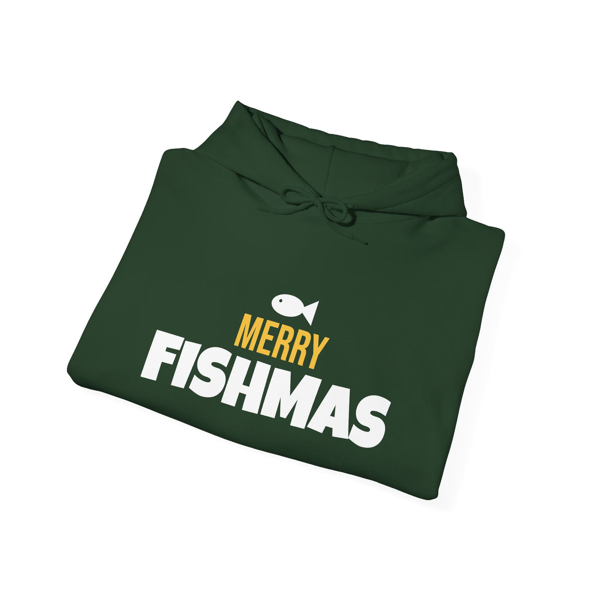 Merry Fishmas Hoodie – fishing gift, photo 9