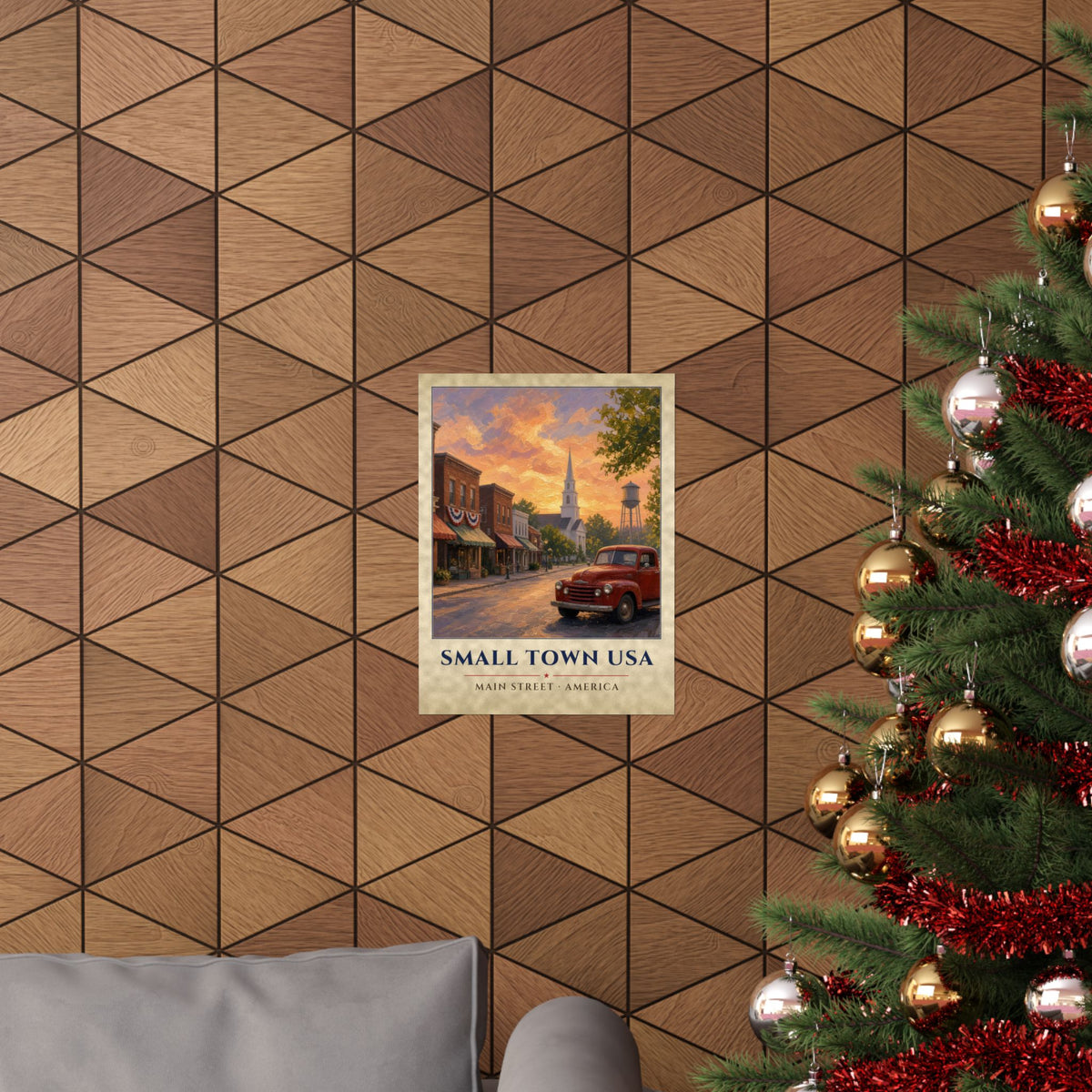 Small Town USA Poster