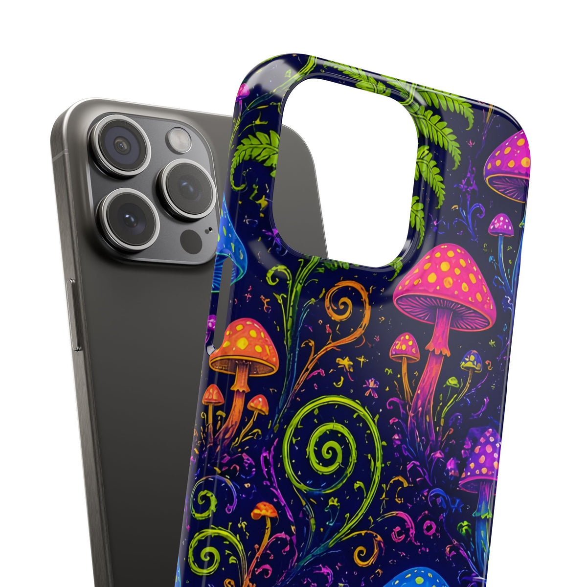 Trippy Mushroom Abstract Phone Case