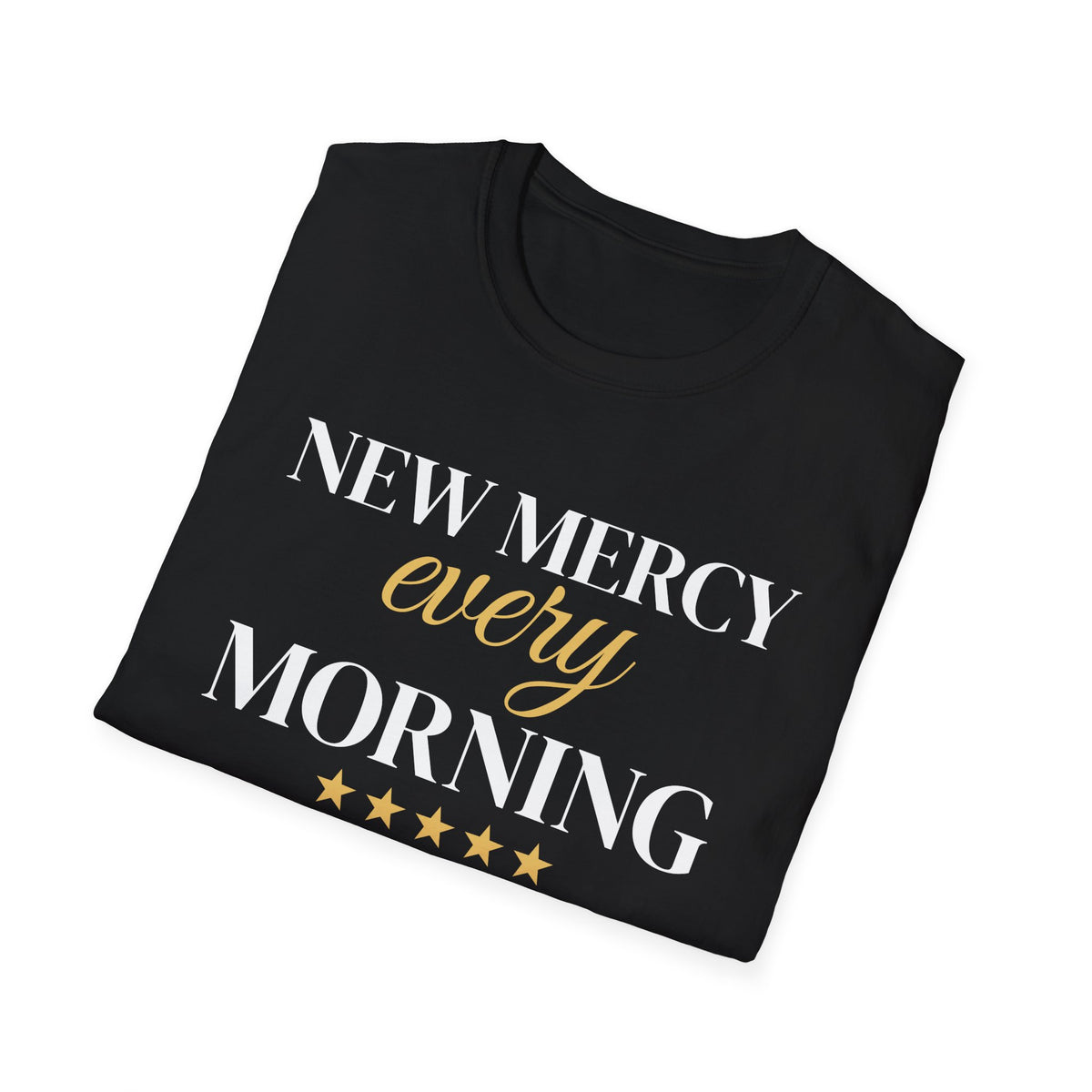 New Mercy Every Morning Christian T-Shirt – Gifted Porch, view 8