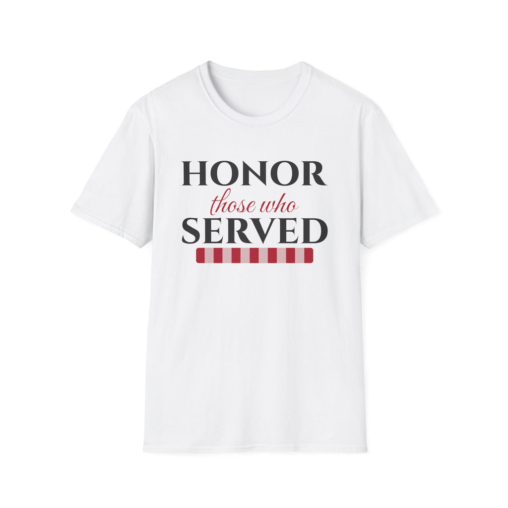 Honor Those Who Served Memorial Day Patriotic T-Shirt – Gifted Porch, view 1