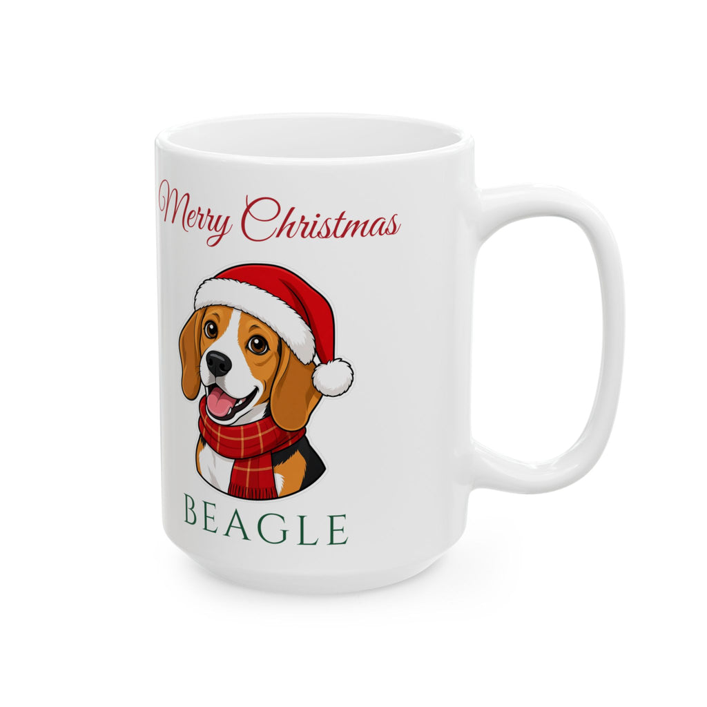 Beagle Dog Christmas Mug