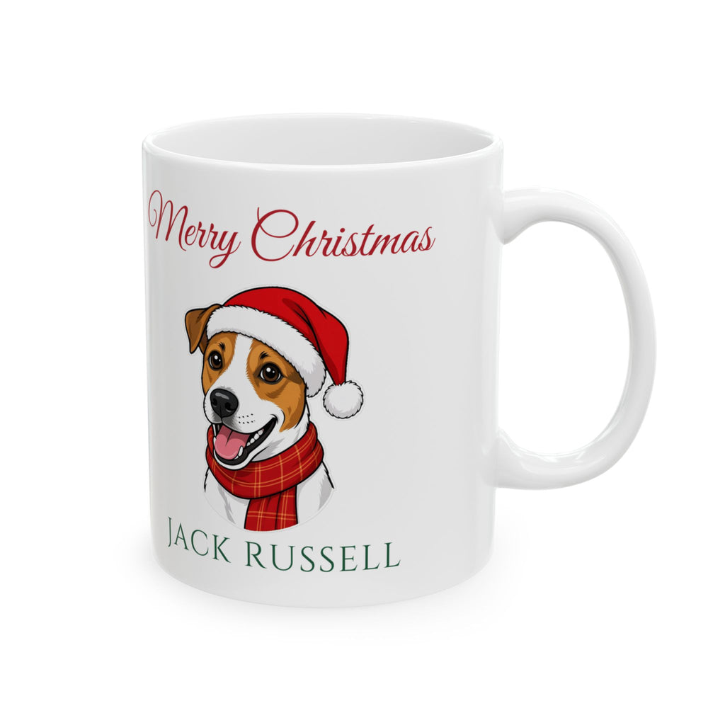 Jack Russell Terrier Dog Christmas Mug