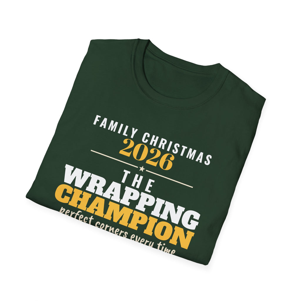 The Wrapping Champion Family Christmas 2026 Matching T-Shirt – Gifted Porch, view 13