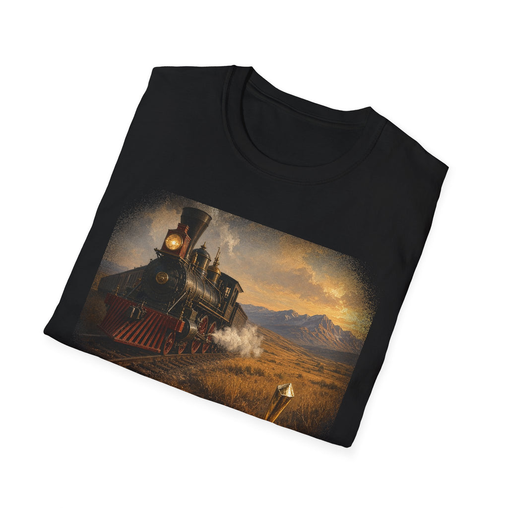 Golden Spike 1869 Coast to Coast Tee – patriotic gift, photo 6