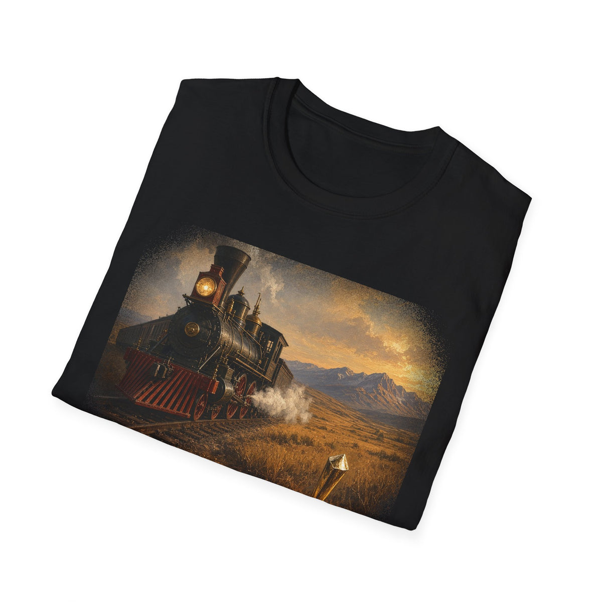 Golden Spike 1869 Coast to Coast Tee – patriotic gift, photo 6