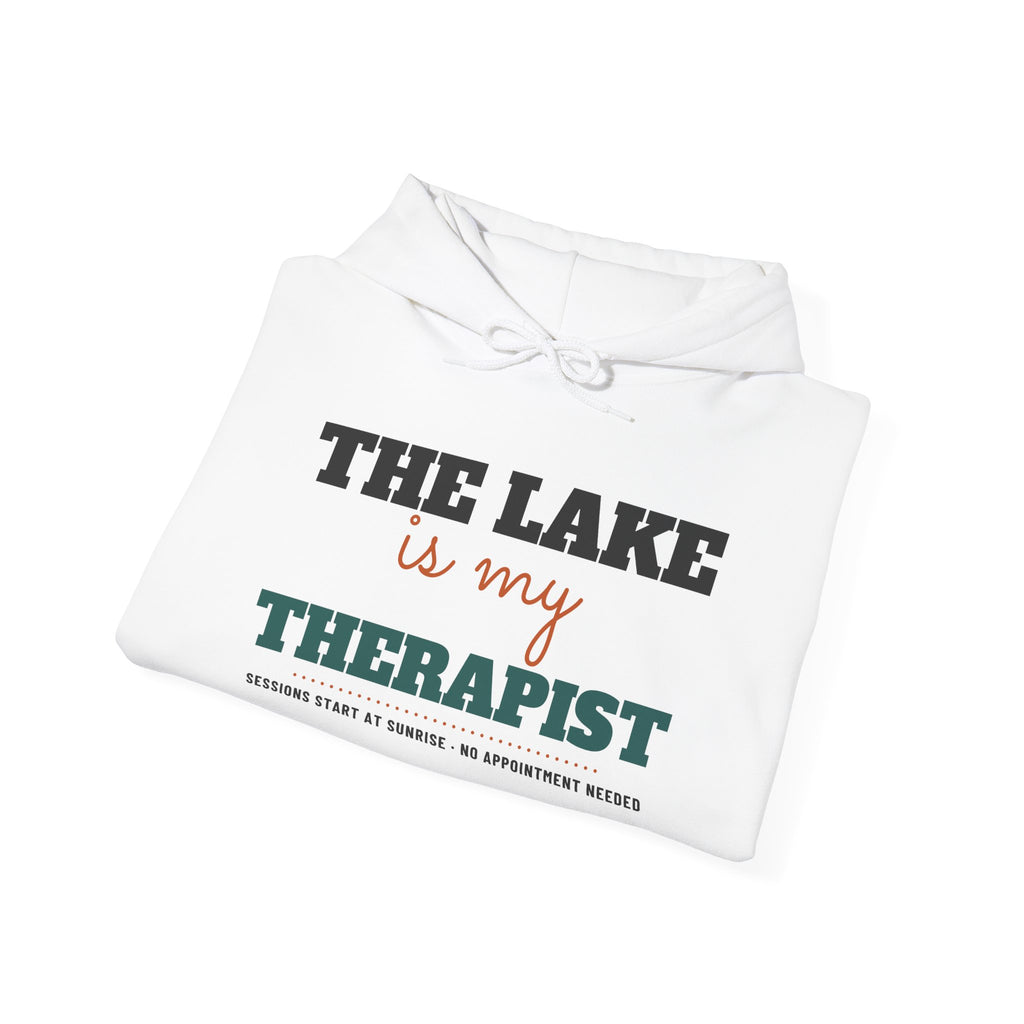 The Lake Is My Therapist Hoodie – gift for outdoor lovers, photo 5