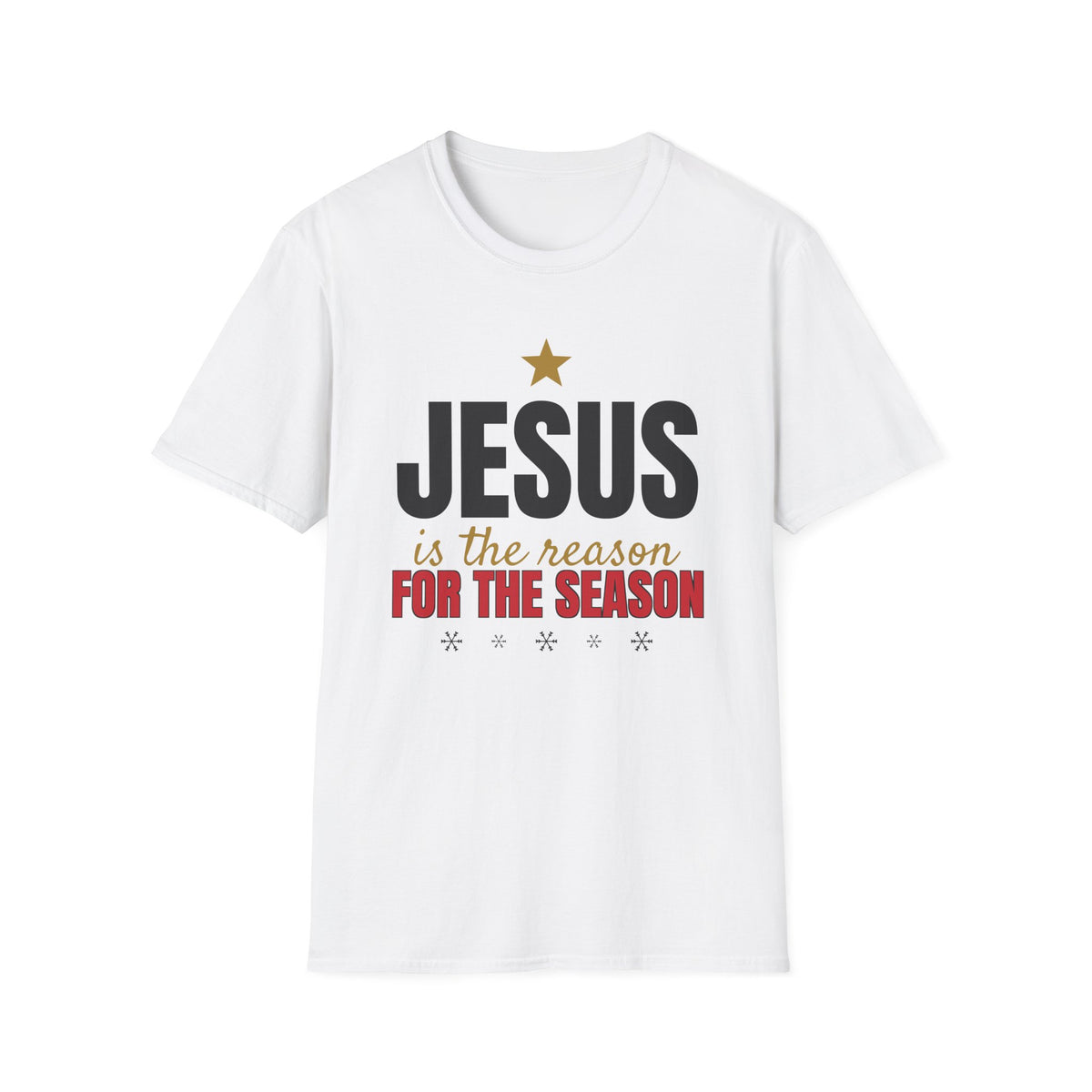 Jesus Is the Reason for the Season Christian Christmas T-Shirt Faith Gift Tee – Gifted Porch