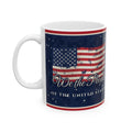 We the People Flag coffee mug – patriotic coffee mug by Gifted Porch