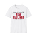 Old Soldier New Recliner Funny Military Retirement T-Shirt – Gifted Porch, view 1