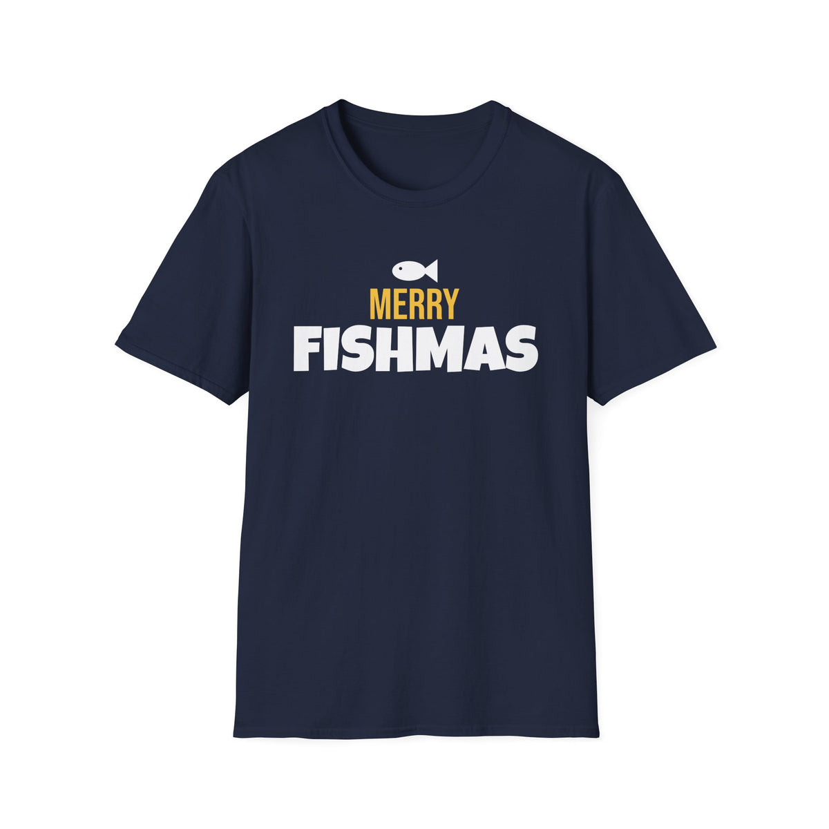 Merry Fishmas Funny Fishing Christmas T-Shirt Fisherman Holiday Gift Tee – Gifted Porch