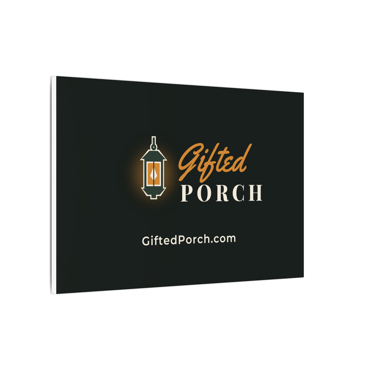 Gifted Porch Canvas Wall Art