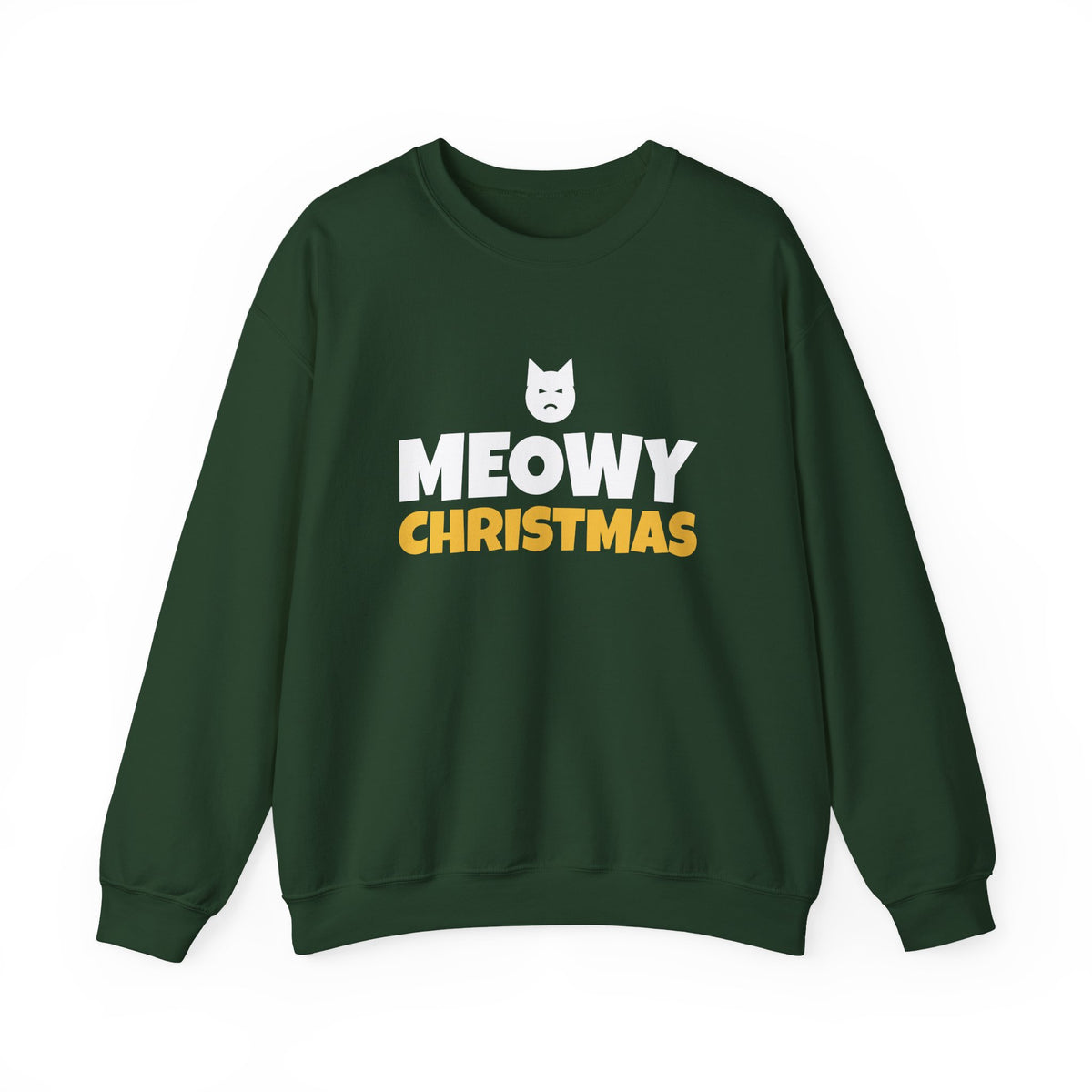 Meowy Christmas Cat Sweatshirt