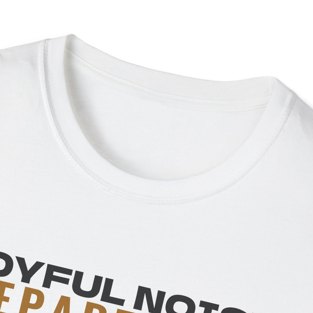 Joyful Noise Department Not Always On Key Choir T-Shirt – Gifted Porch, view 4