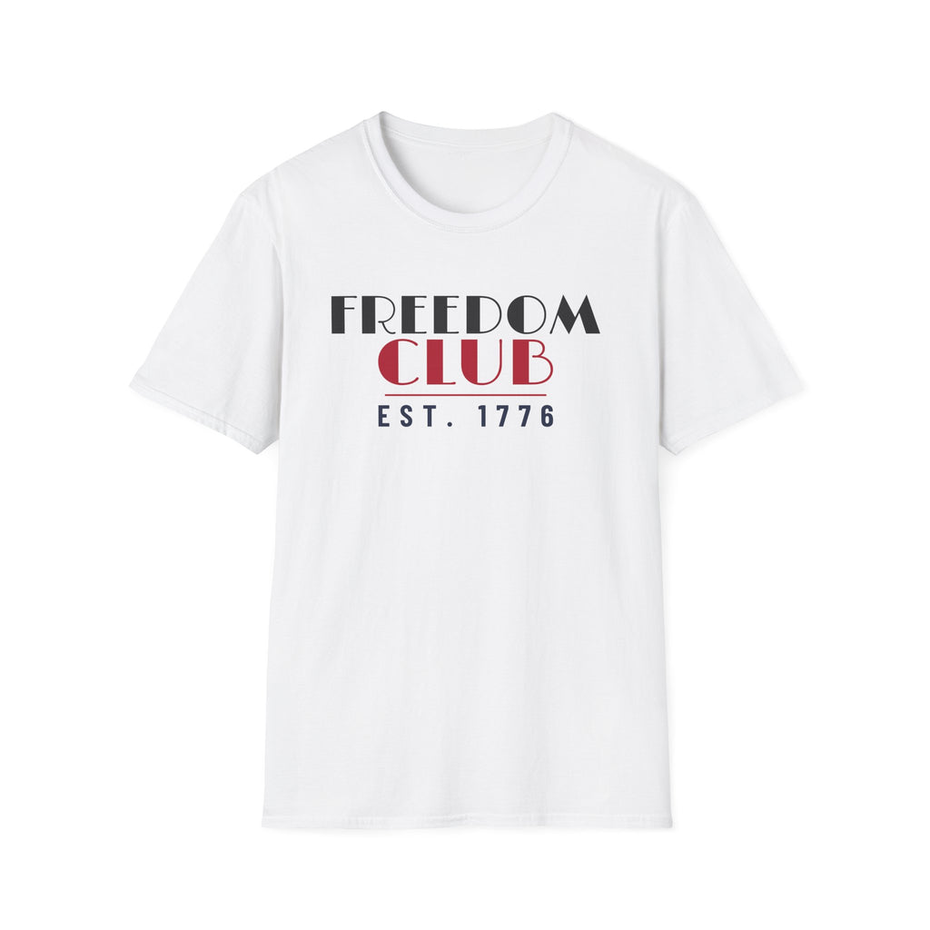 Freedom Club Est 1776 Vintage Patriotic T-Shirt – Gifted Porch, view 1