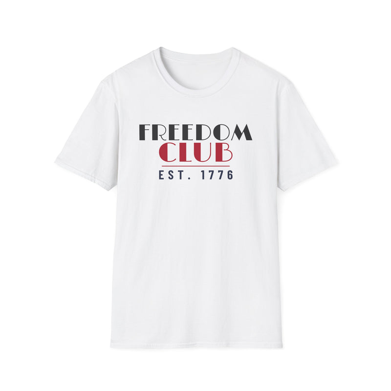 Freedom Club Est 1776 Vintage Patriotic T-Shirt – Gifted Porch, view 1