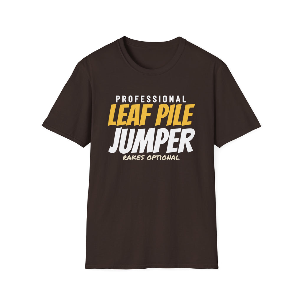 Professional Leaf Pile Jumper Funny Fall T-Shirt – Gifted Porch, view 6