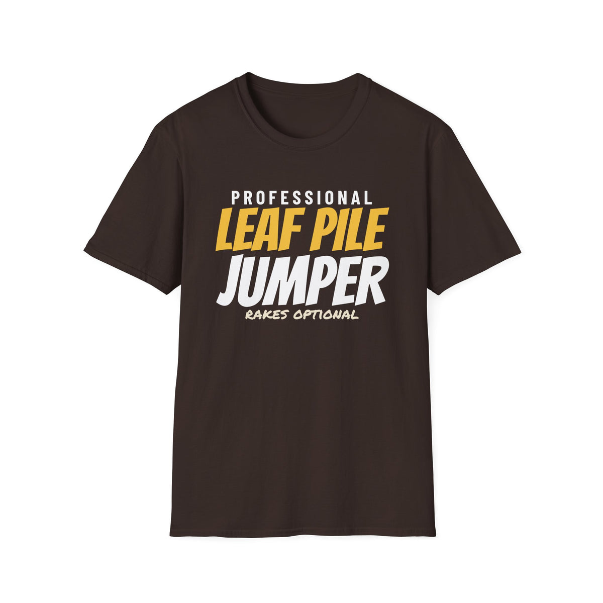 Professional Leaf Pile Jumper Funny Fall T-Shirt – Gifted Porch, view 6