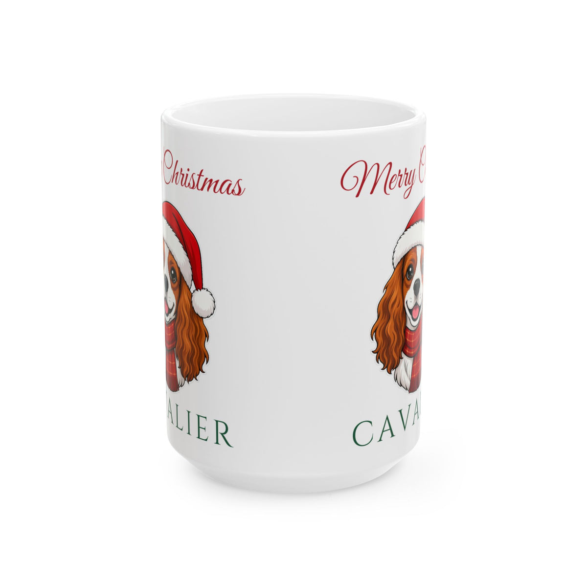 Cavalier King Charles Spaniel Dog Christmas Mug