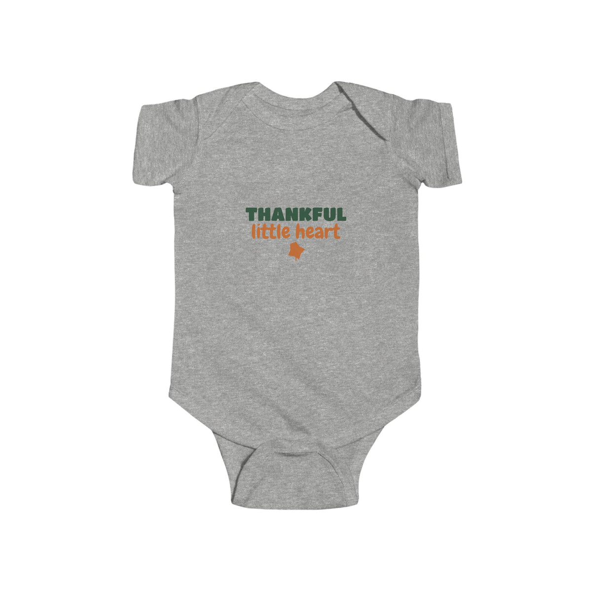 Thankful Little Heart Onesie / Baby Bodysuit