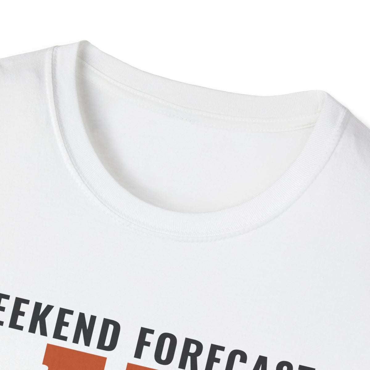 Weekend Forecast Lake With A Chance Of Fish Fishing T-Shirt – Gifted Porch, view 4