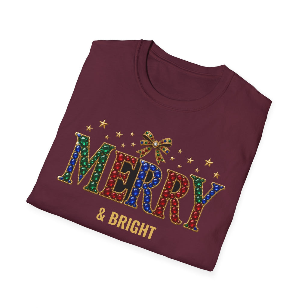 Merry & Bright Jewel Tee