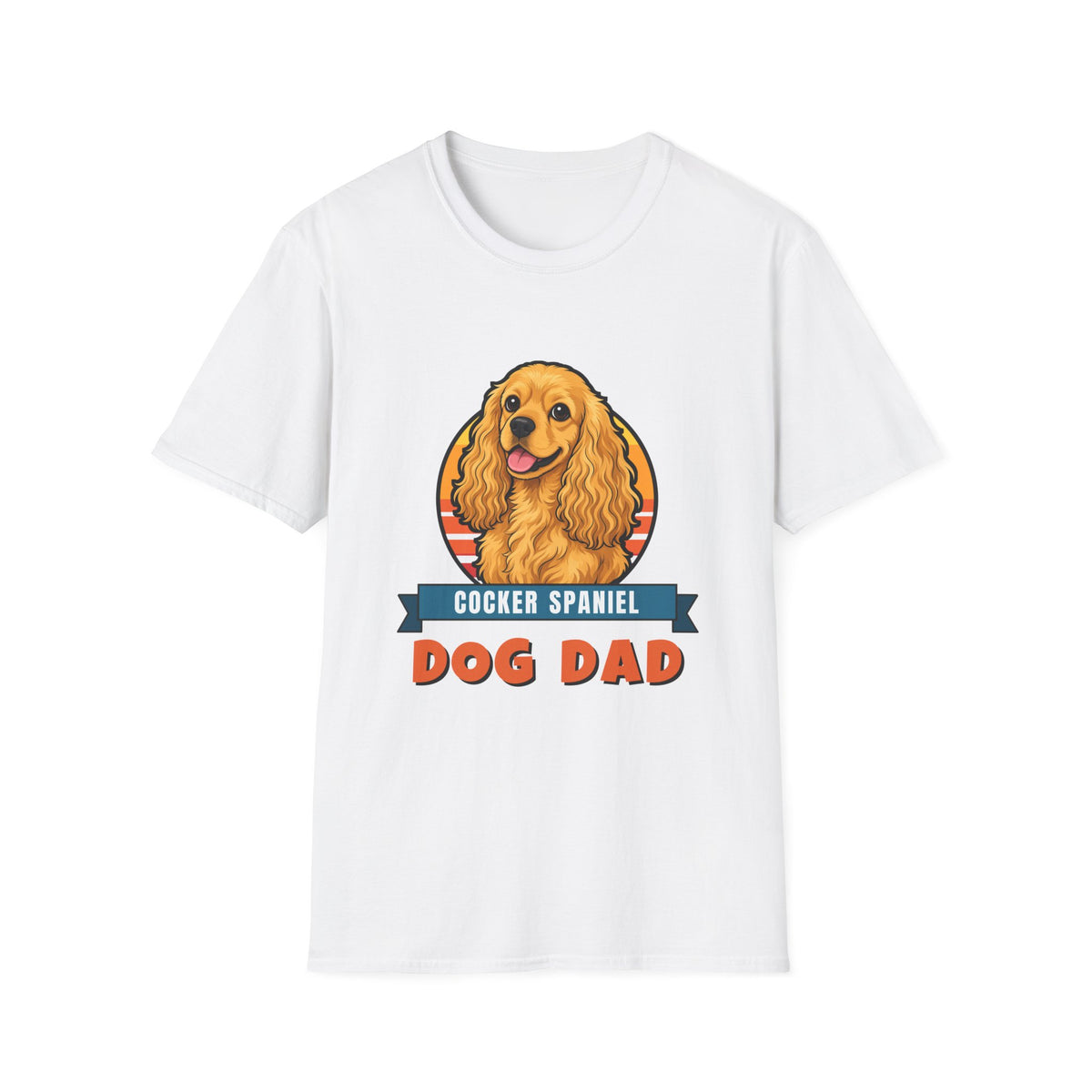 Cocker Spaniel Dog Dad Shirt