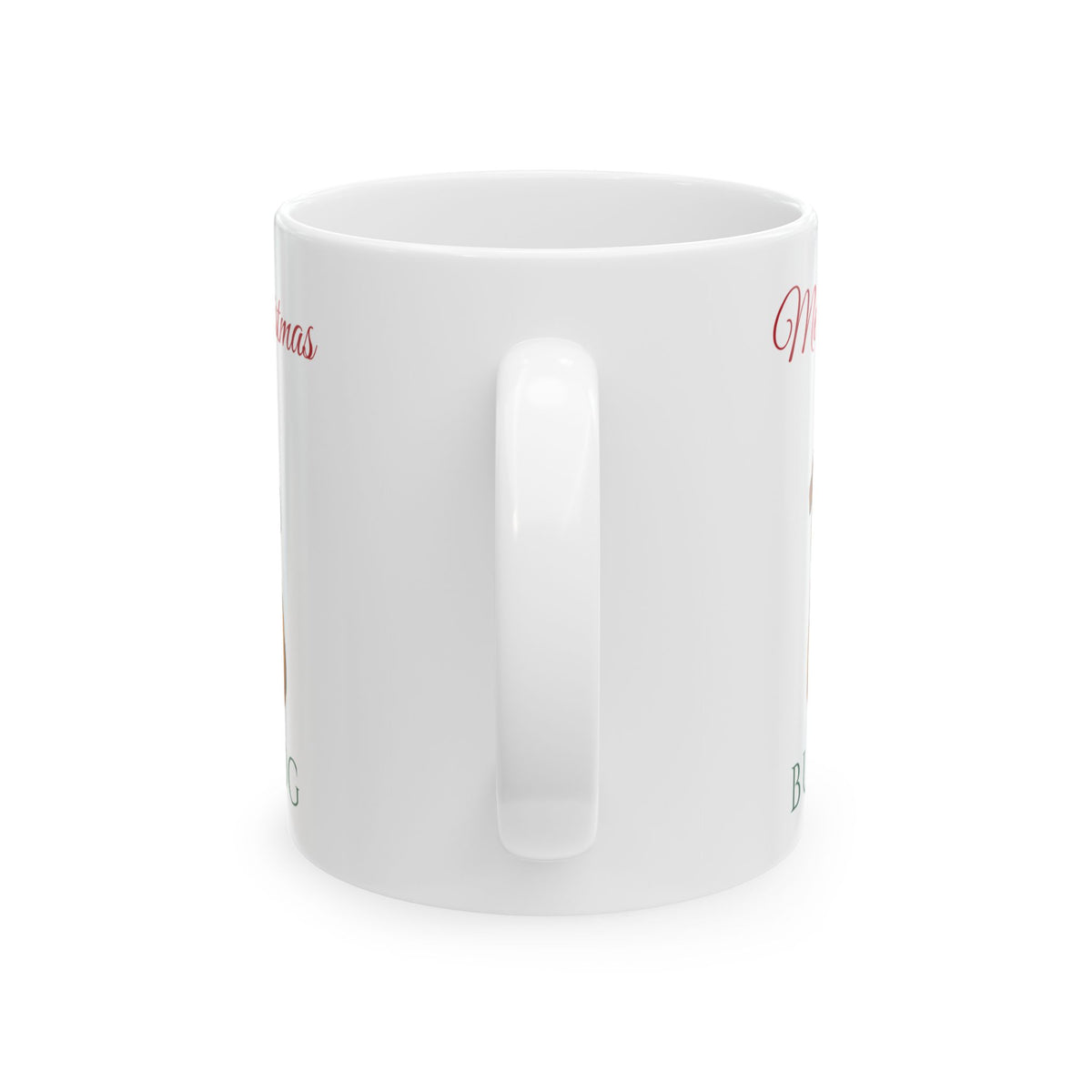 English Bulldog Dog Christmas Mug