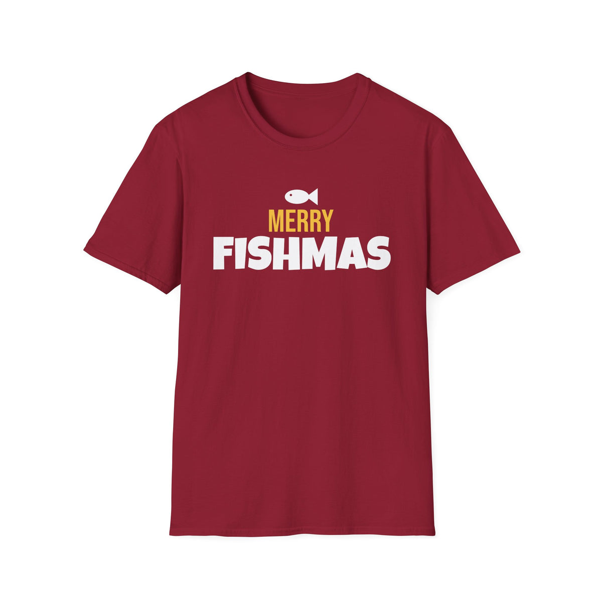 Merry Fishmas Funny Fishing Christmas T-Shirt Fisherman Holiday Gift Tee – Gifted Porch