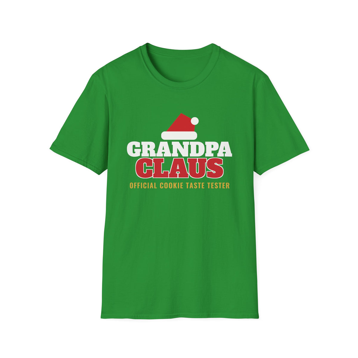 Grandpa Claus Funny Christmas T-Shirt Grandpa Gift Cookie Taste Tester Unisex – Gifted Porch