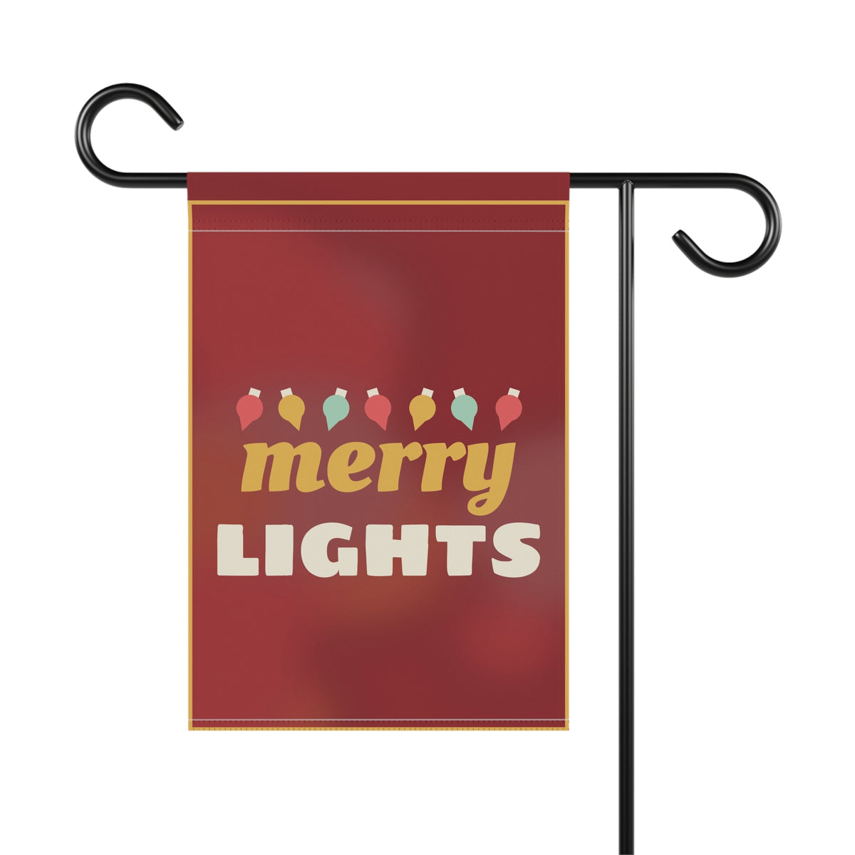 Merry Lights Garden Flag