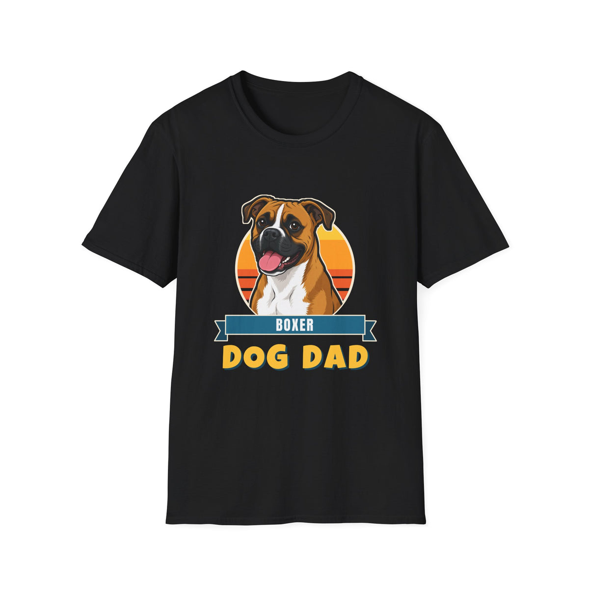 Boxer Dog Dad Shirt