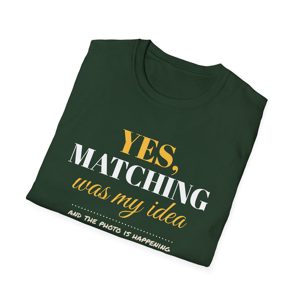 Yes Matching Was My Idea Funny Family Christmas T-Shirt – Gifted Porch, view 13