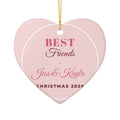 Best Friends Personalized Christmas Ornament 2026 – Gifted Porch, view 2