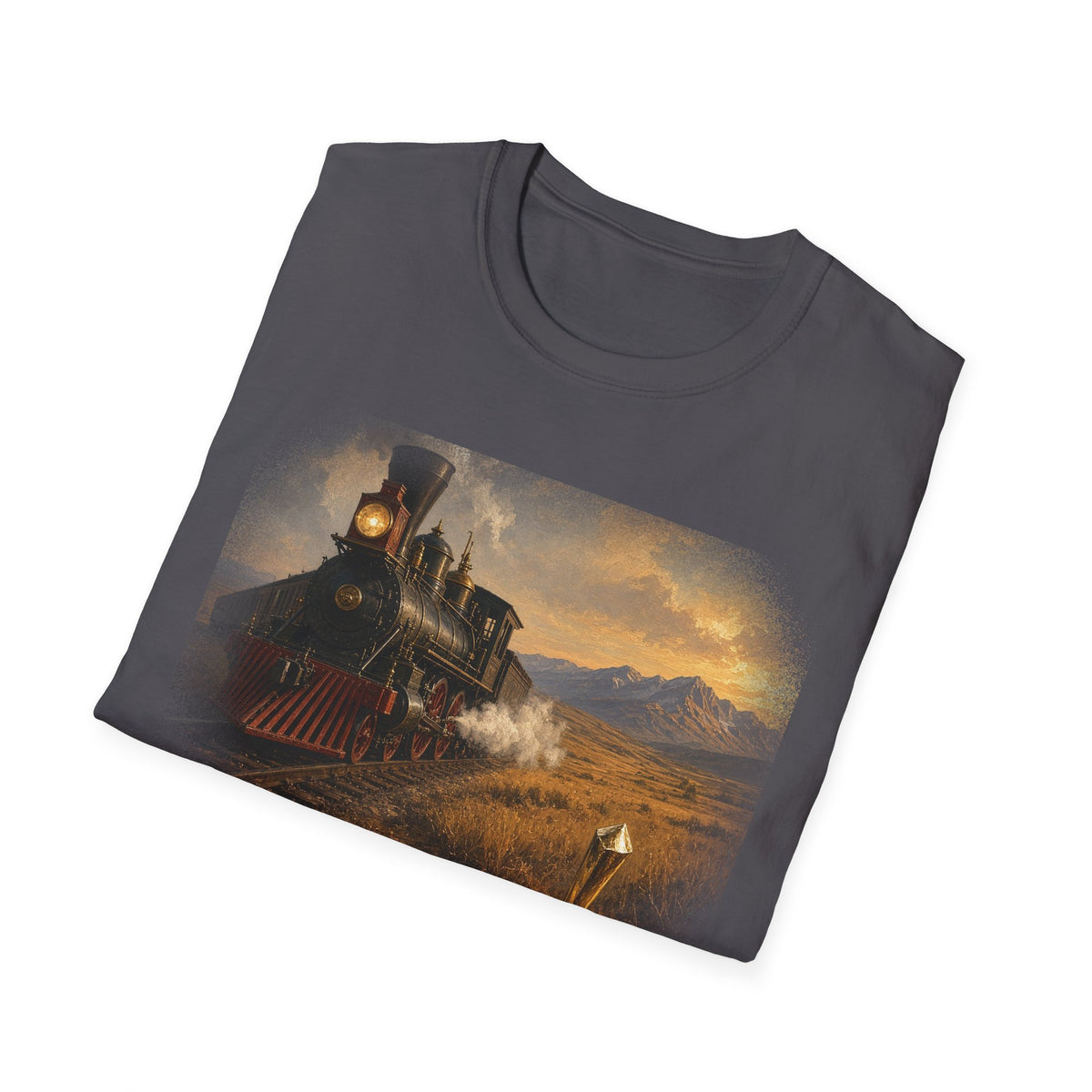 Golden Spike 1869 Coast to Coast Tee – patriotic gift, photo 12