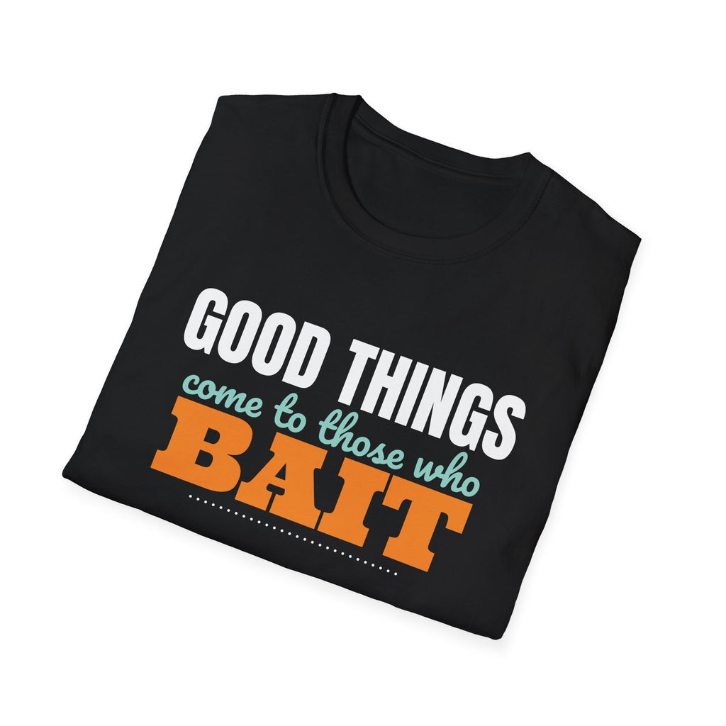 Good Things Come To Those Who Bait Funny Fishing Pun T-Shirt – Gifted Porch, view 8