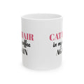 Cat Hair In My Coffee Again Funny Cat Mug Cat Mom Gift – Gifted Porch, view 2