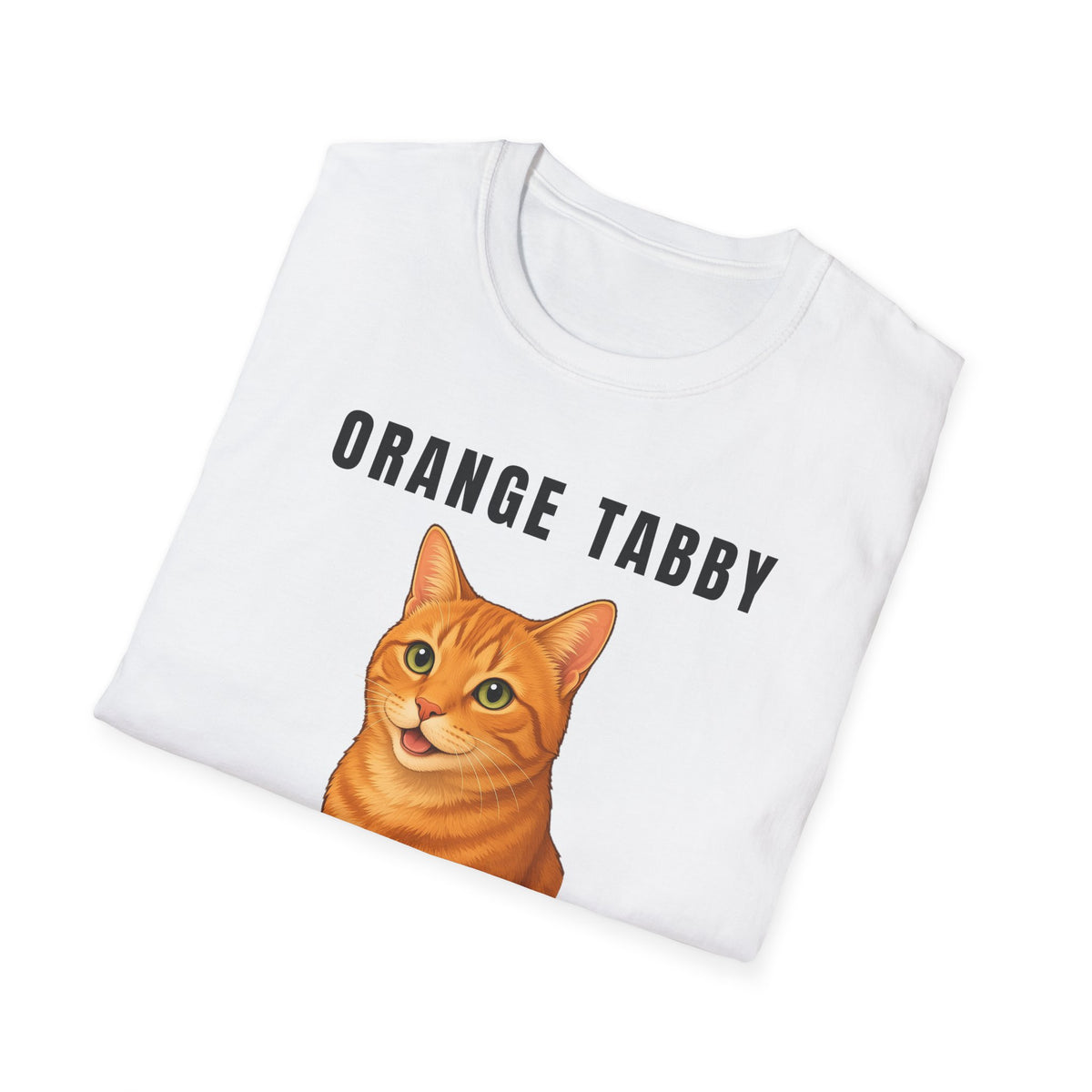 Orange Tabby Cat Mom Shirt